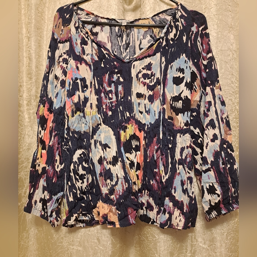 NIC+ZOE Peasant Top